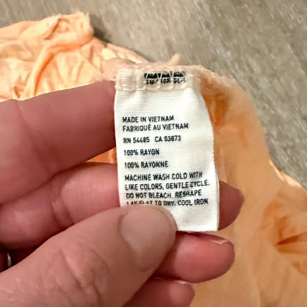 American Eagle Outfitters Light Orange Short Sleeve Tee - Picture 3 of 3